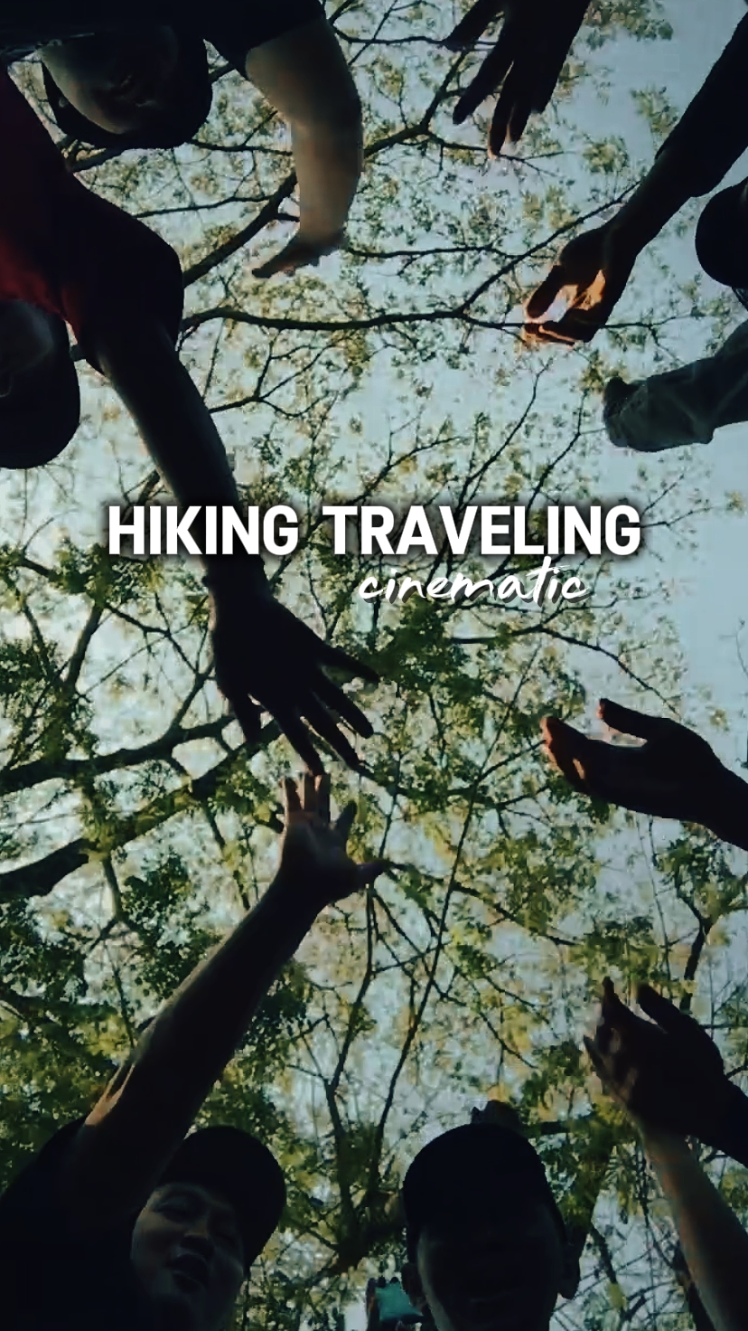 Hiking traveling