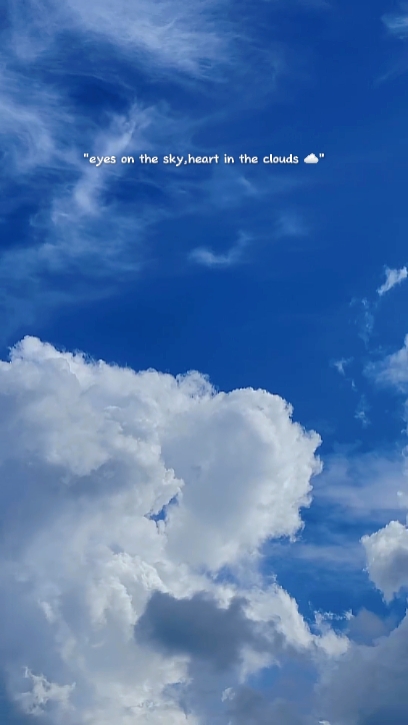 Céu efeito azul