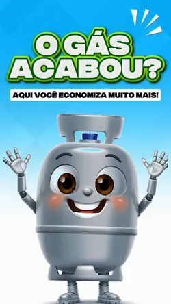 comércio gás água