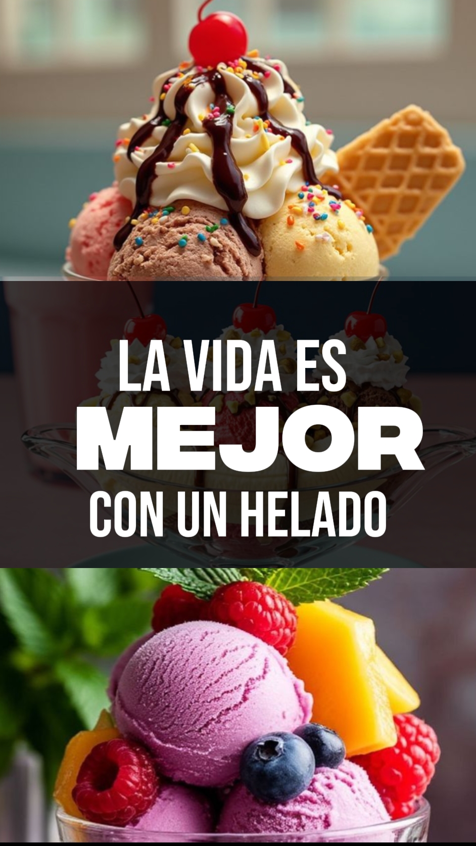 Mejor con un helado