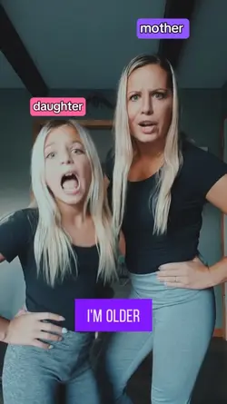 Mother and daughter 