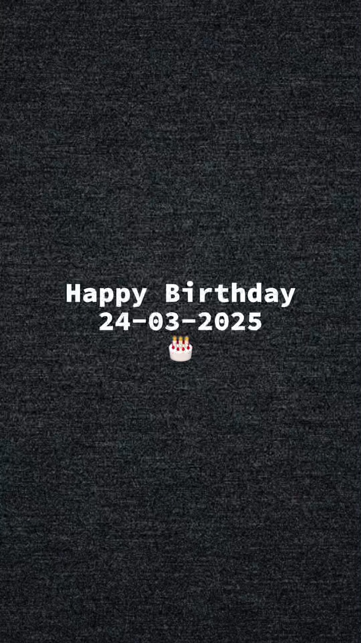 Aniversário 24 de março 