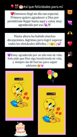 Mi cumpleaños