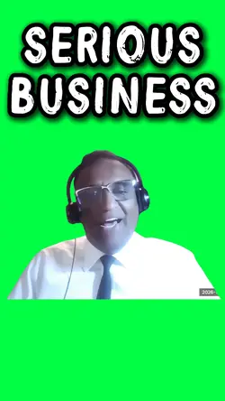 SERIOUS BUSINESS MAN