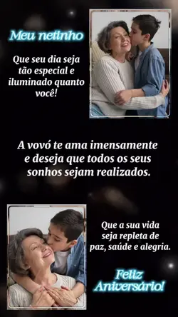 Aniversário neto