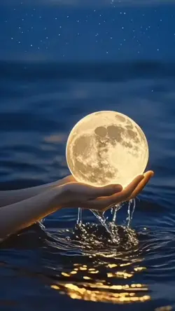 MOON IN WATER
