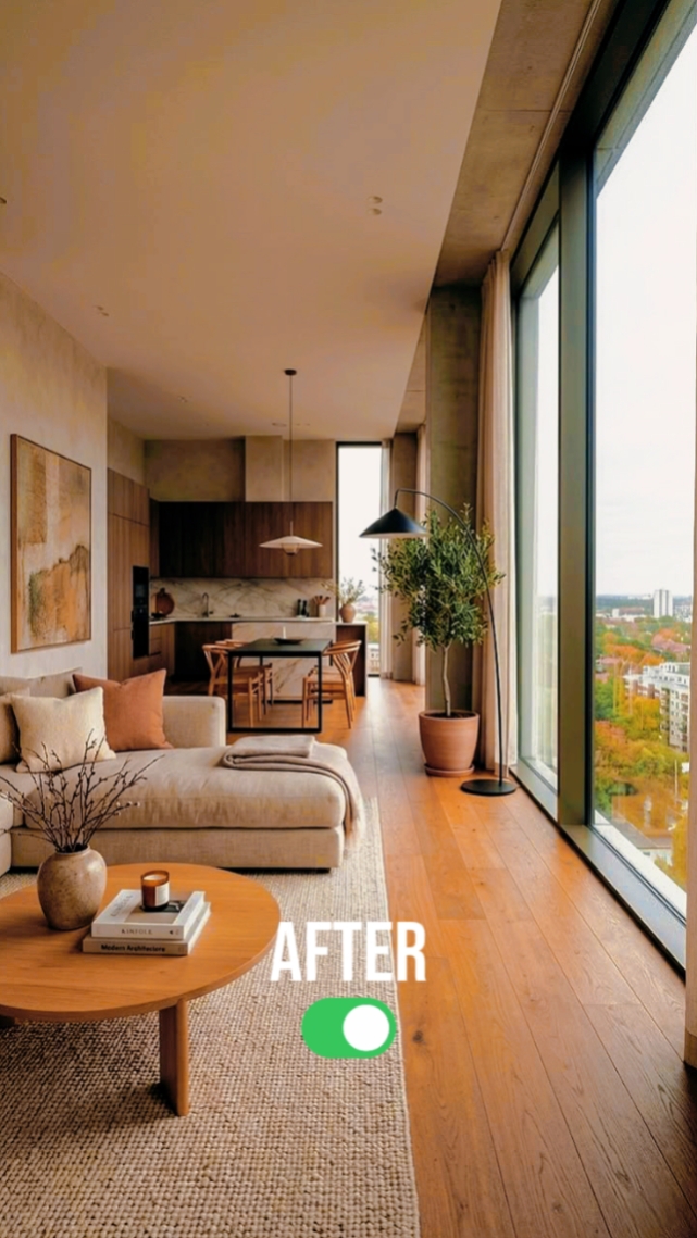 before after