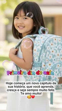 primeiro dia de aula
