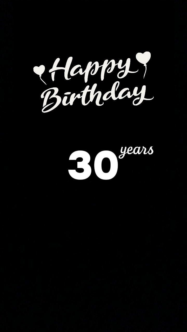 Hbd 30 anos