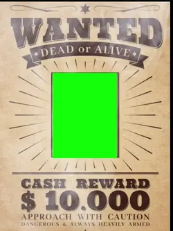wanted poster