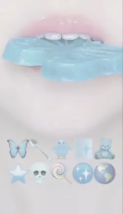 밀크님 파랑먹방