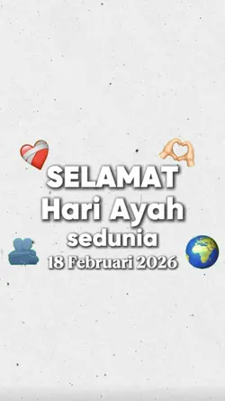 Hari ayah sedunia