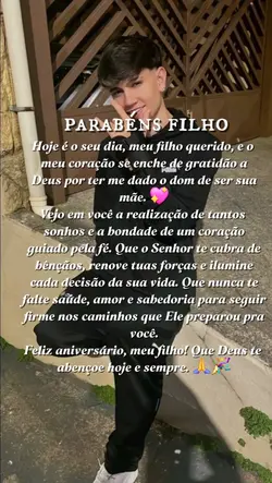 aniversário filho 