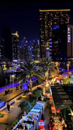 Dubai Night View