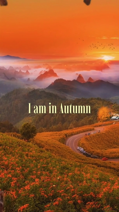 i am in autumn