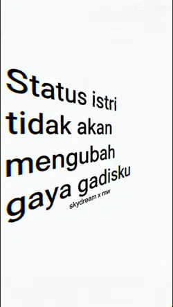 status istri tidak 
