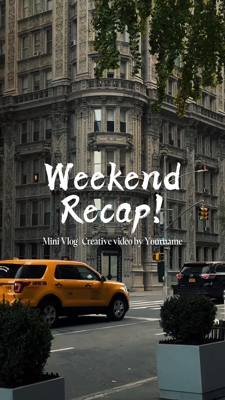 Weekend recap