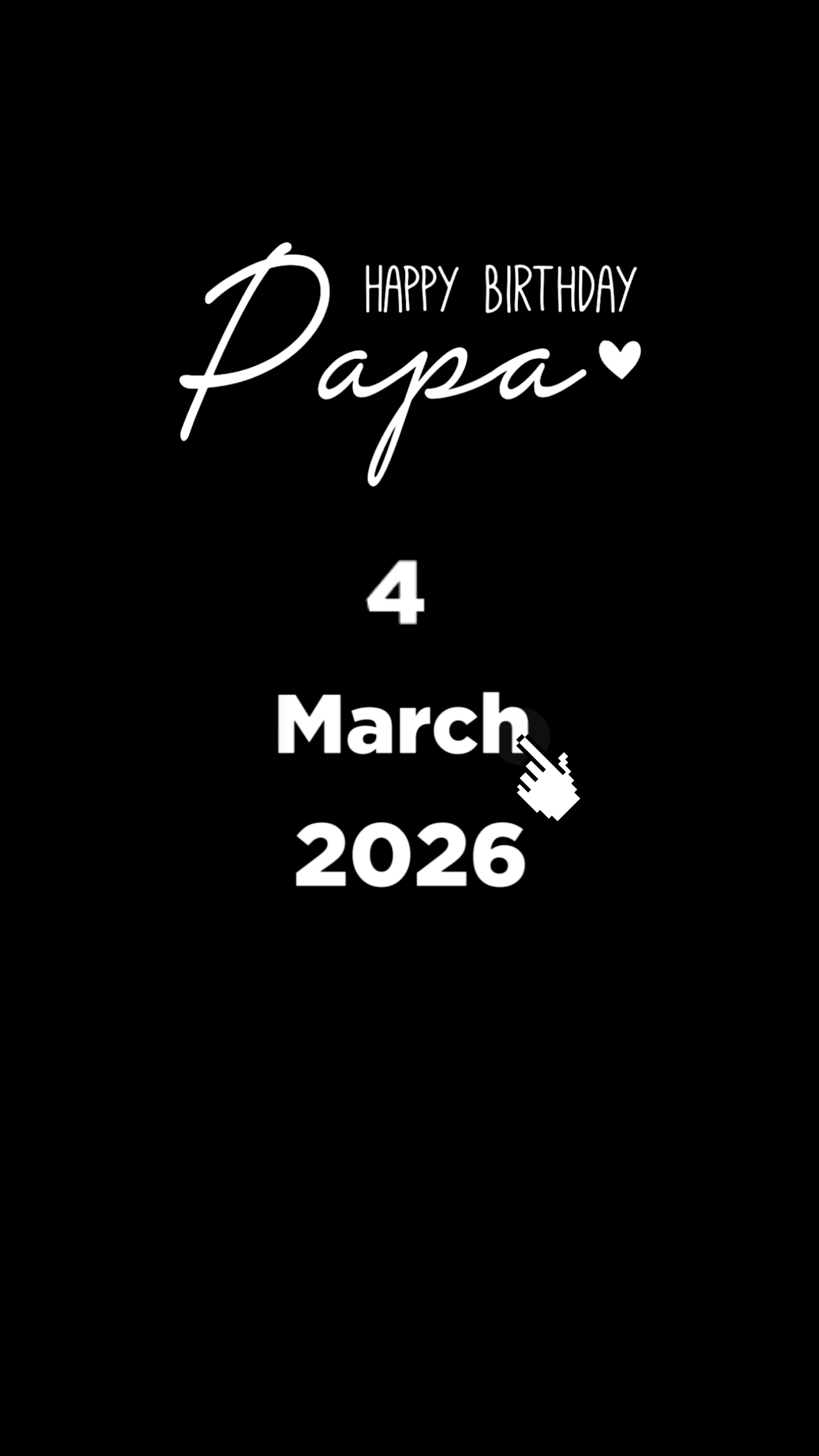 HBD PAPA 4 MARSO