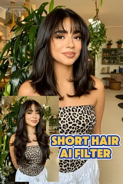 AI short hair