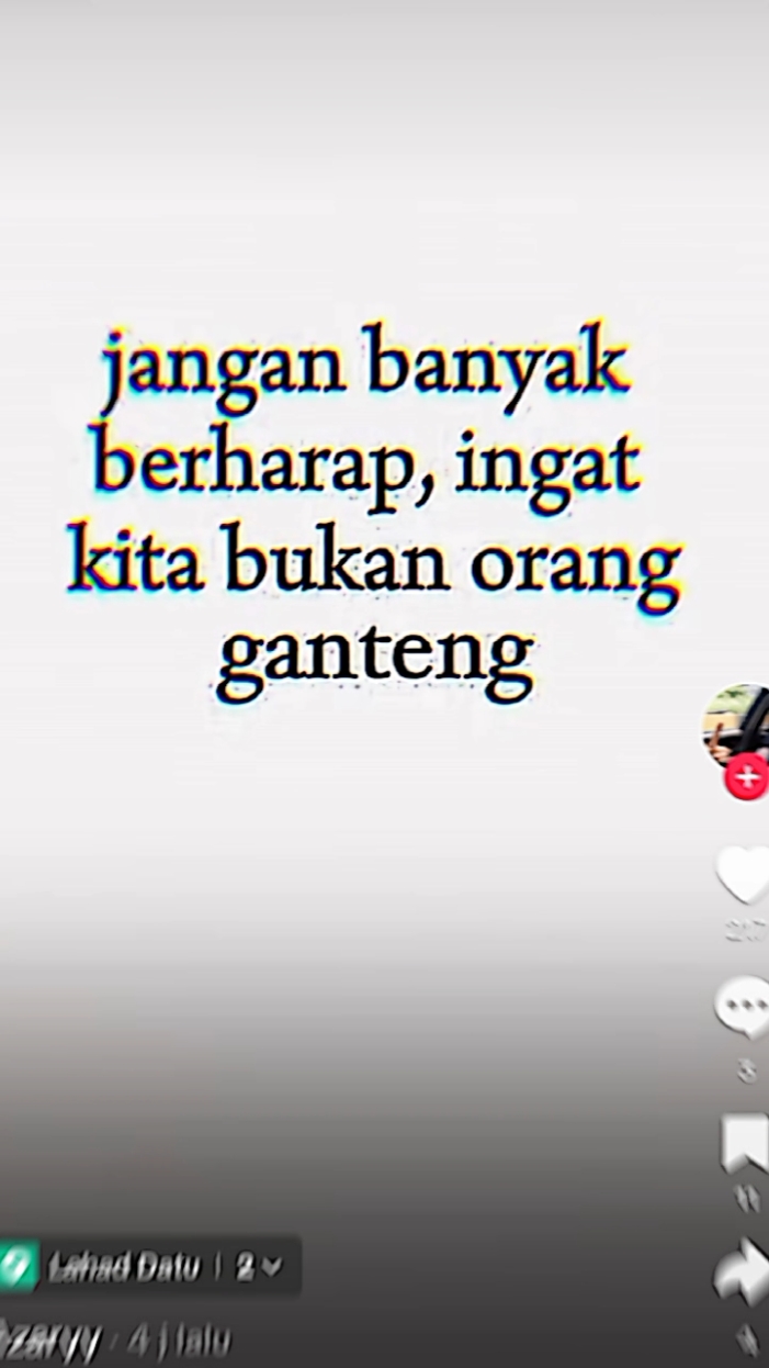 JGN BANYAK BERHARAP