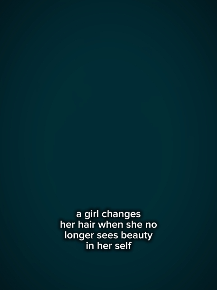 agirlchange ses cheveux