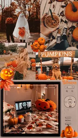 Halloween collage 