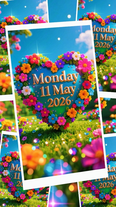 Monday 11 May 2026