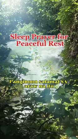 Sleep prayer 