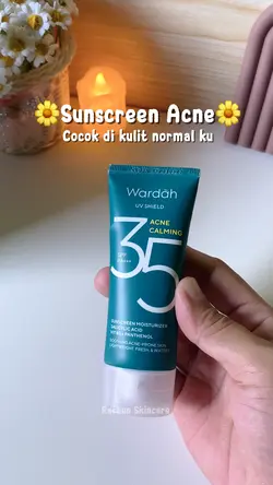 Sunscreen acne🌼