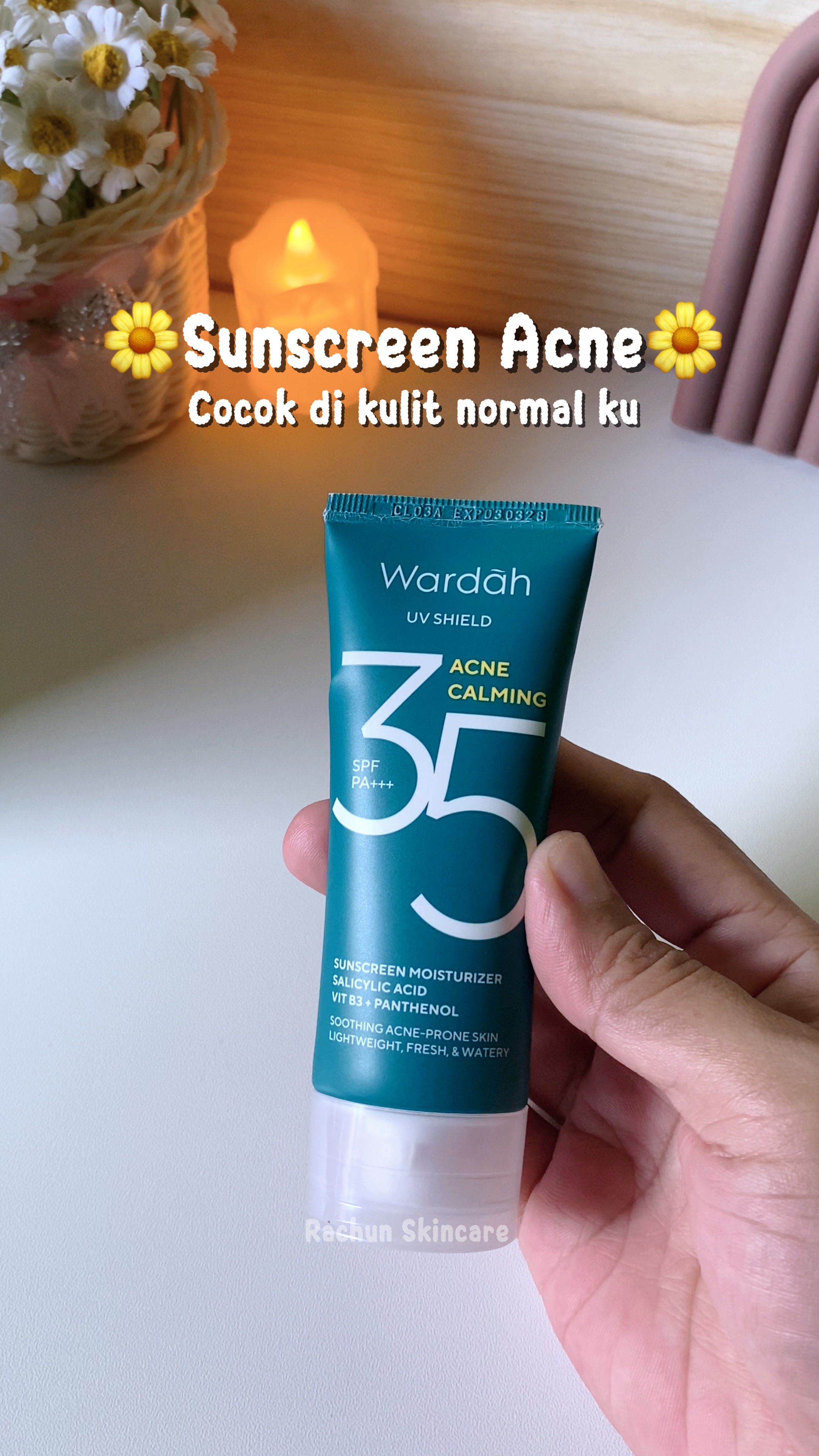 Protetor solar acne🌼