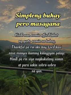Simpleng buhay
