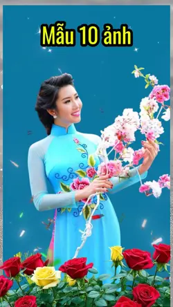 Mẫu 10 ảnh