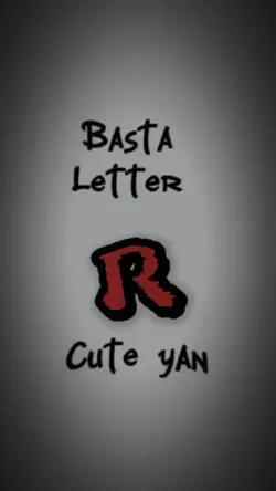 basta letter R