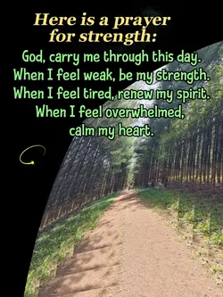 Prayer For Strength