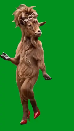 walking goat