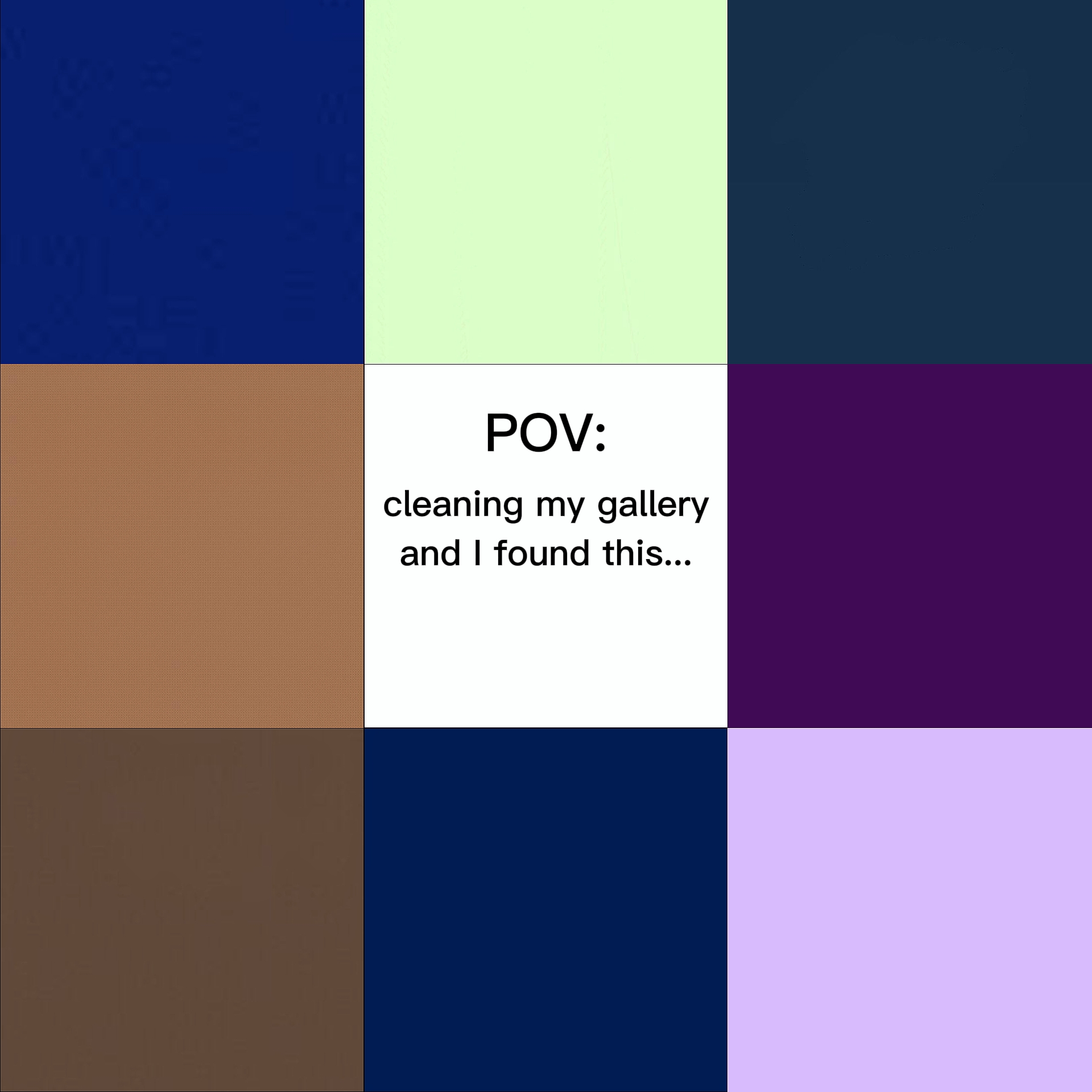 cleaning my gallery 