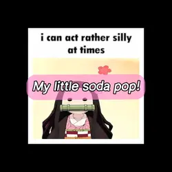 My soda pop ^^🥤 🌸