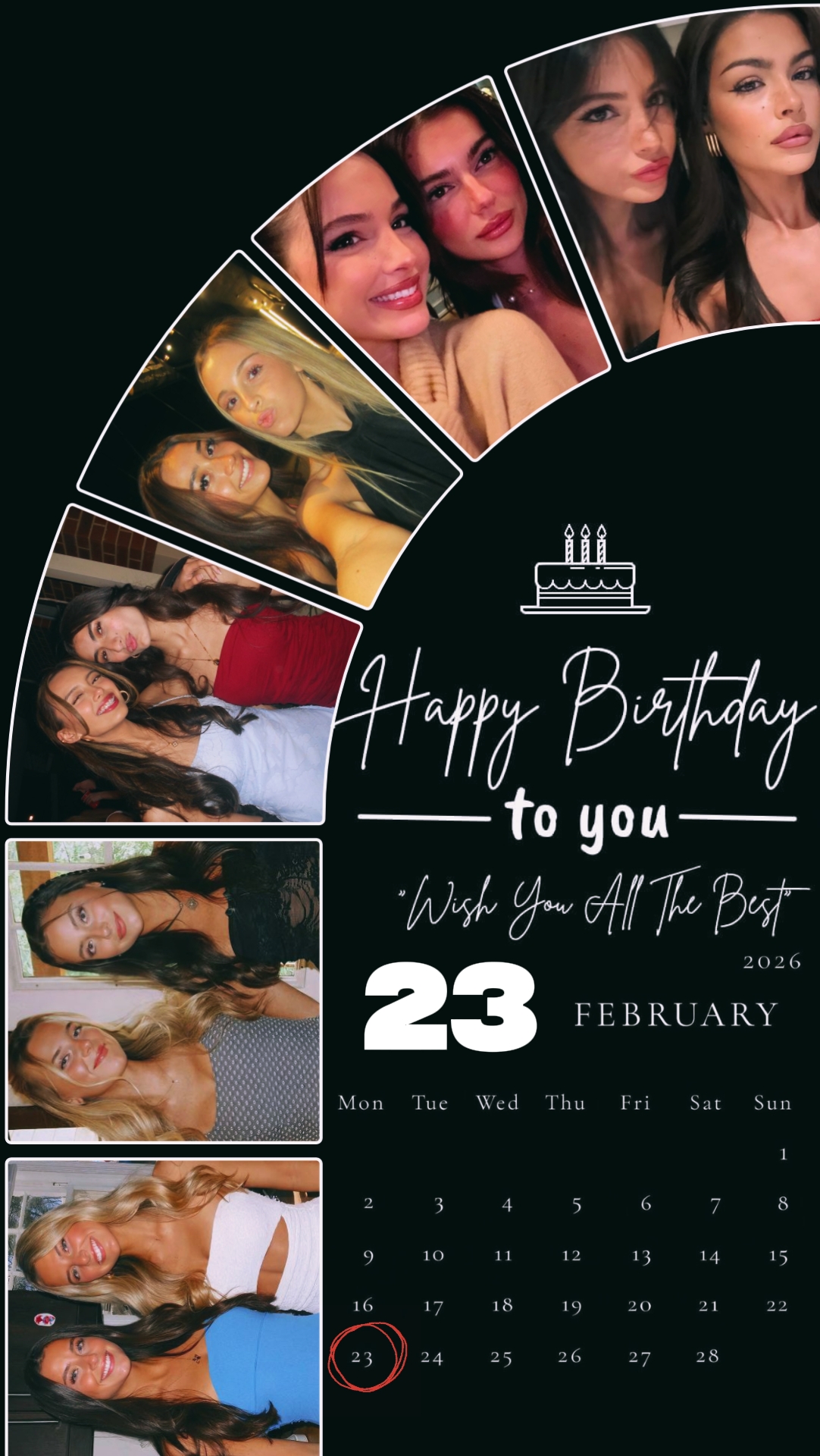 23 DE FEBRERO CUMPLEAÑOS