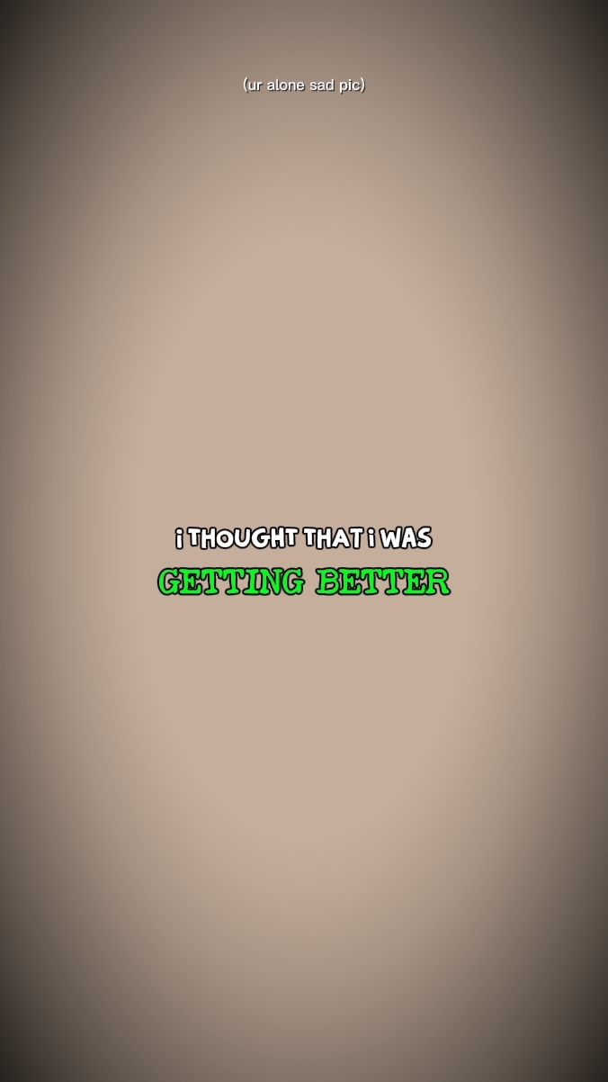 maybe im wrong