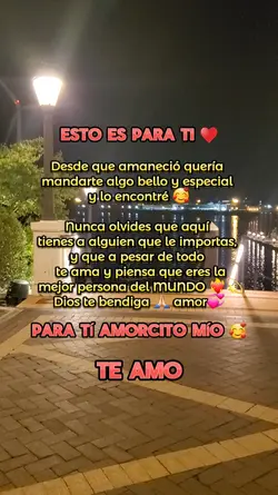 Para ti amorcito mío