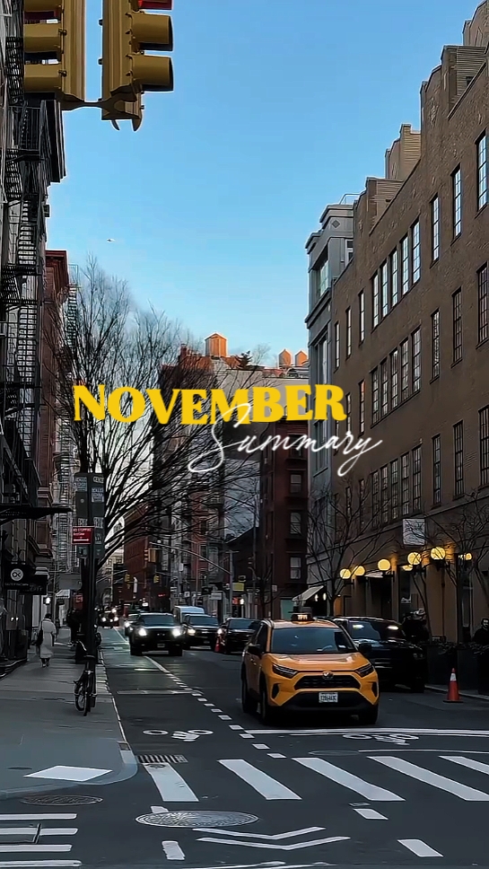 NOVEMBER SUMMARY
