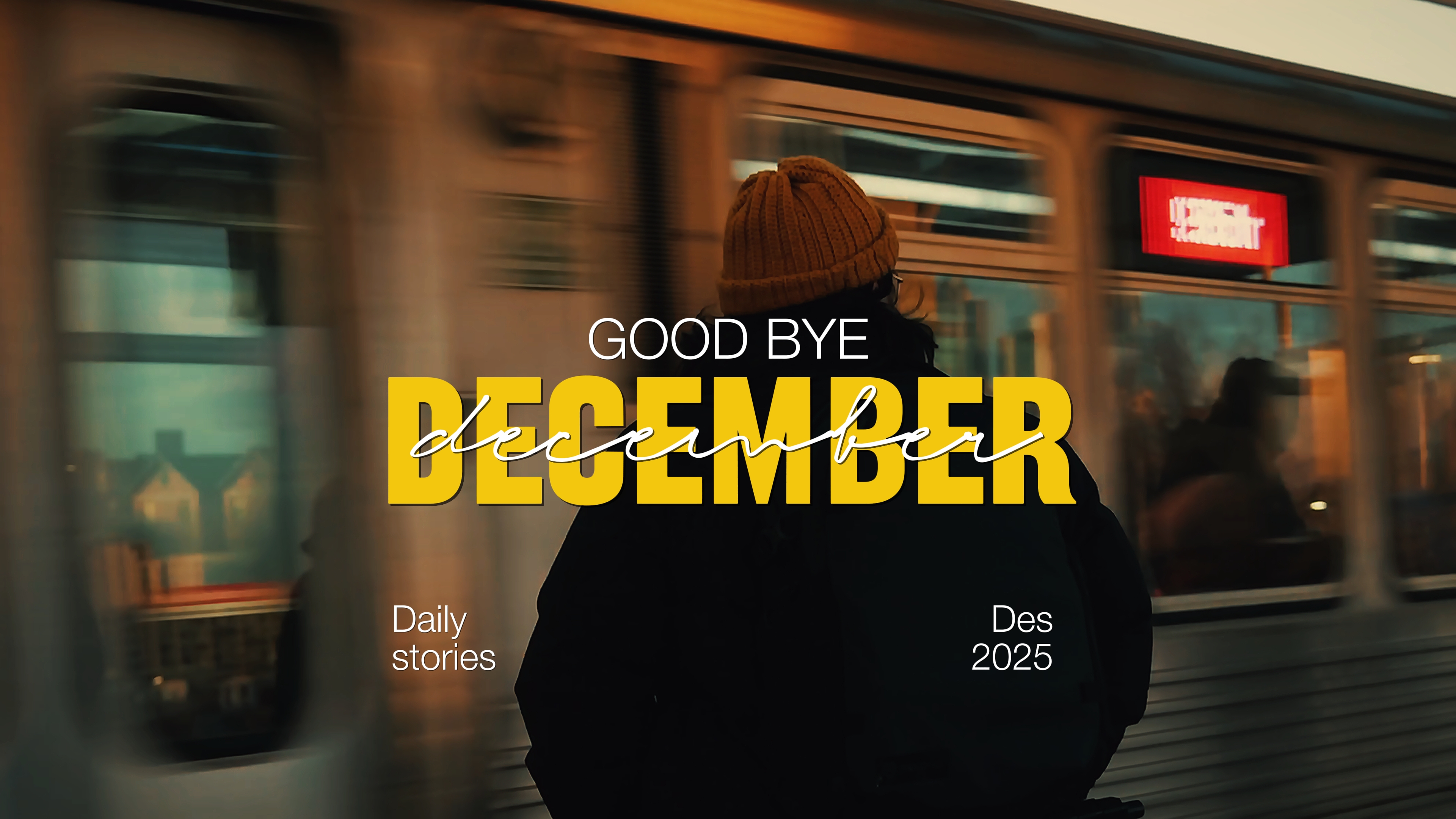 AUF WIEDERSEHEN DEZEMBER