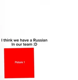 Russian in our team