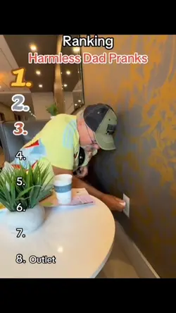 Harmless dad pranks