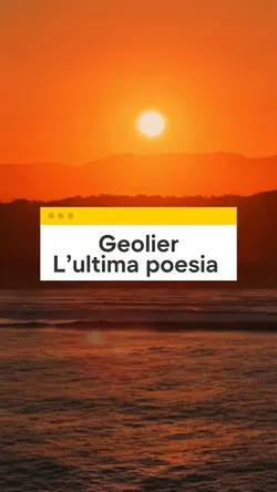 Geolier poesia