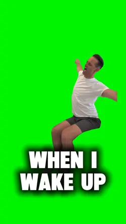 Waking Up Meme