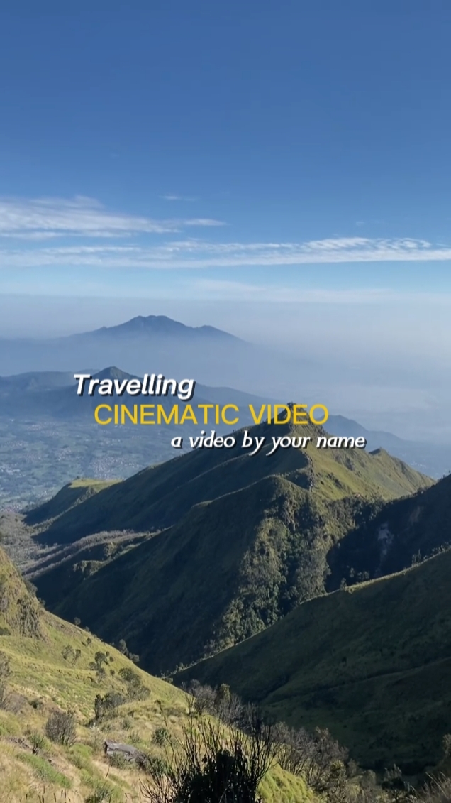 TAMPLATE VIDEO TRAVELING