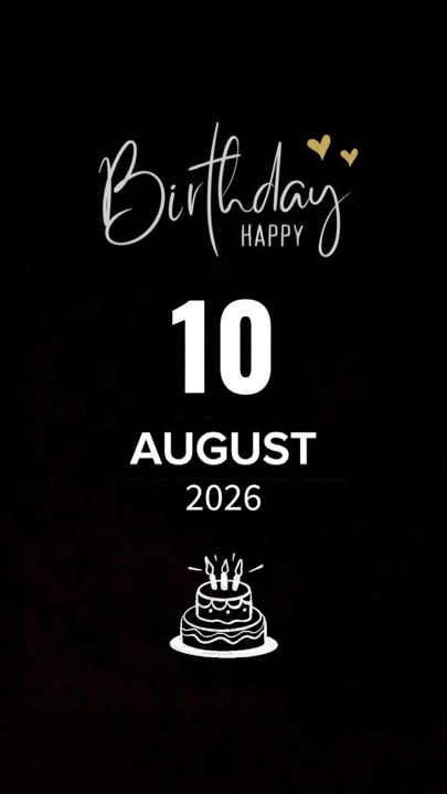 10 DE AGOSTO CUMPLEAÑOS