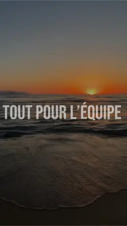 Tout pour l’équipe 