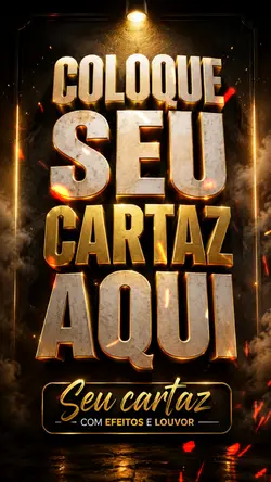 seu cartaz